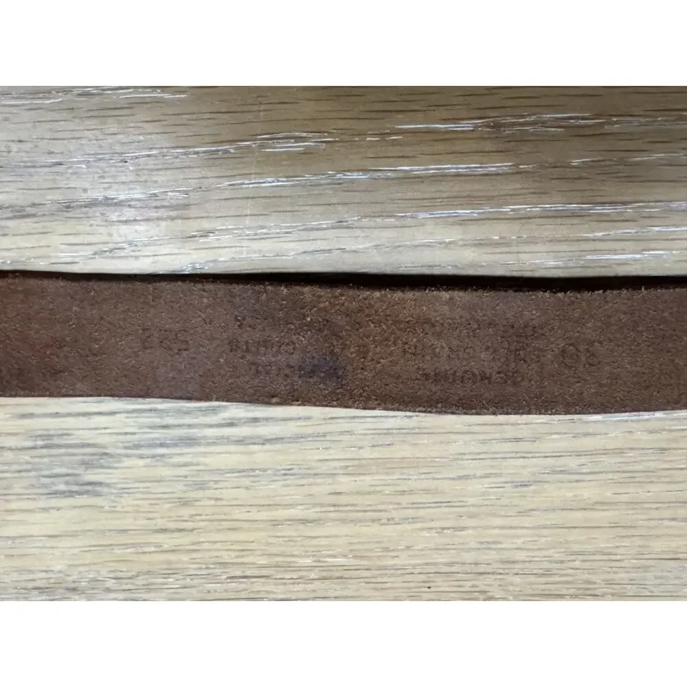 Vintage Boy Scouts of America Leather Belt Size 30